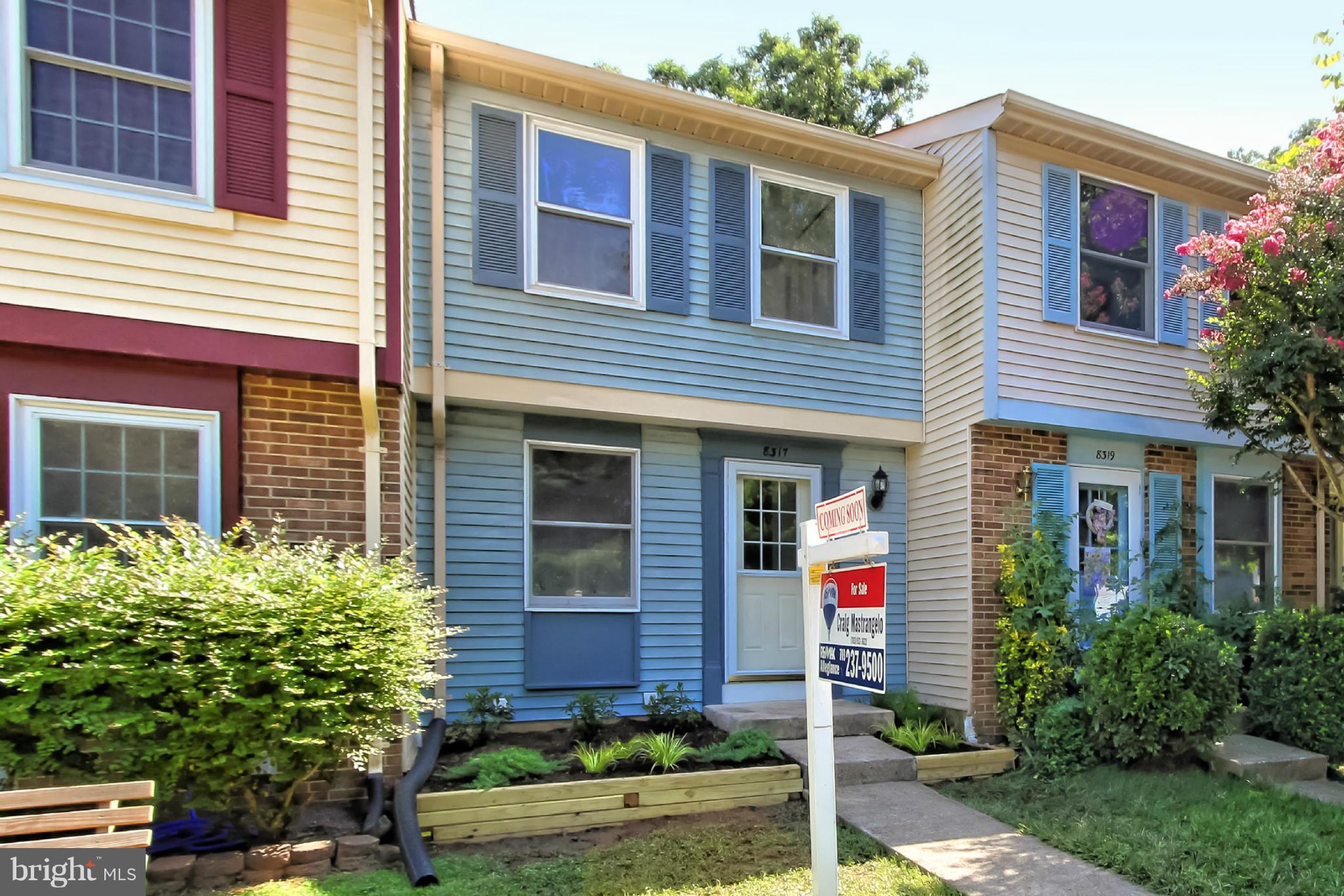 8317 Windfall Road Springfield, VA 22153 - Photo 1 of 19 a front view of a house with trees