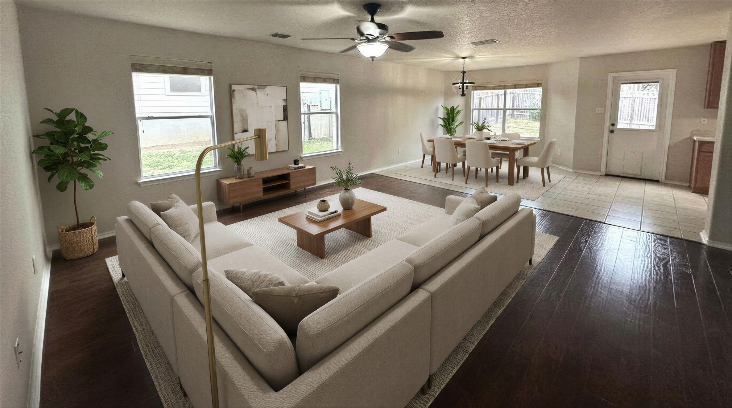 6741 Wayman Ridge San Antonio, TX 78233 - Photo 3 of 21 a living room with furniture and a large window