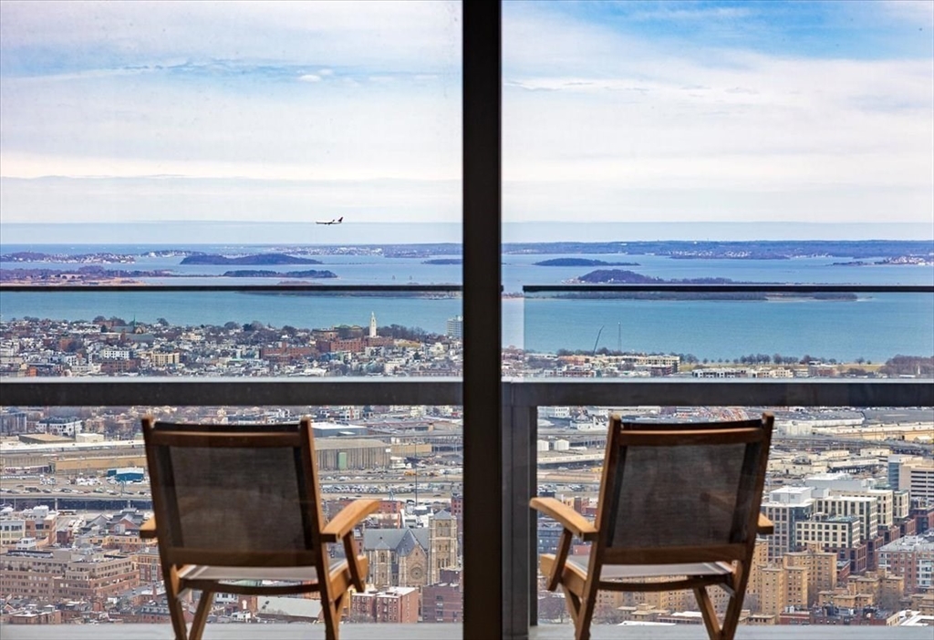 1 Dalton Street, Unit 5402 Boston, MA 02115 - Photo 6 of 17 a close view of a fireplace in an outdoor space