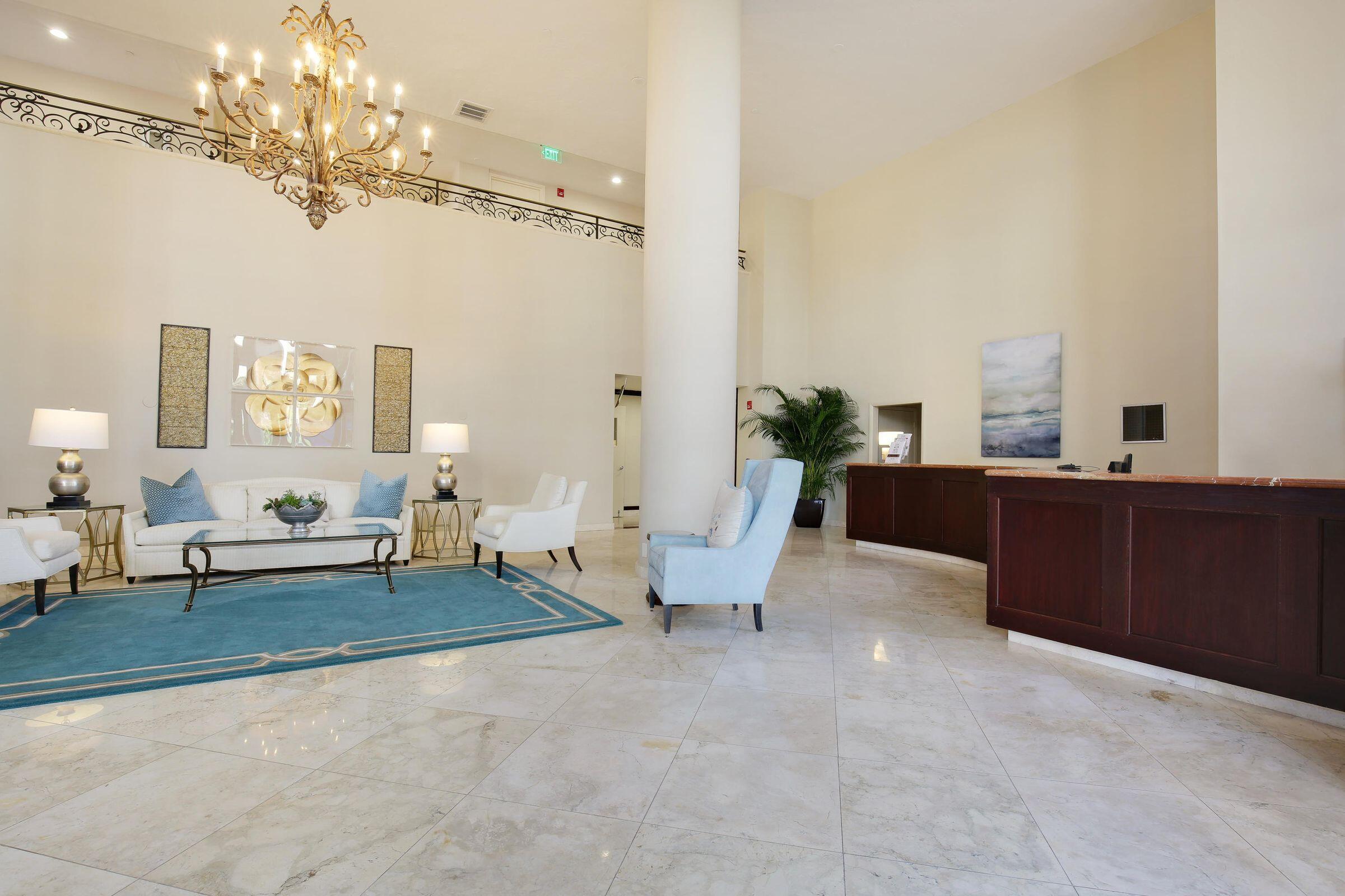 3980 North Ocean Drive, Unit OV1 Riviera Beach, FL 33404 - Photo 41 of 80 Lobby & Concierge Desk