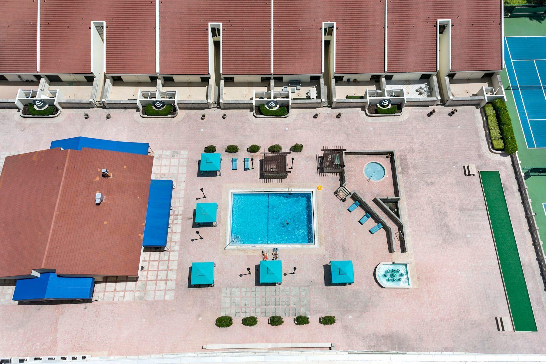 3980 North Ocean Drive, Unit OV1 Riviera Beach, FL 33404 - Photo 67 of 80 Pool Aerial