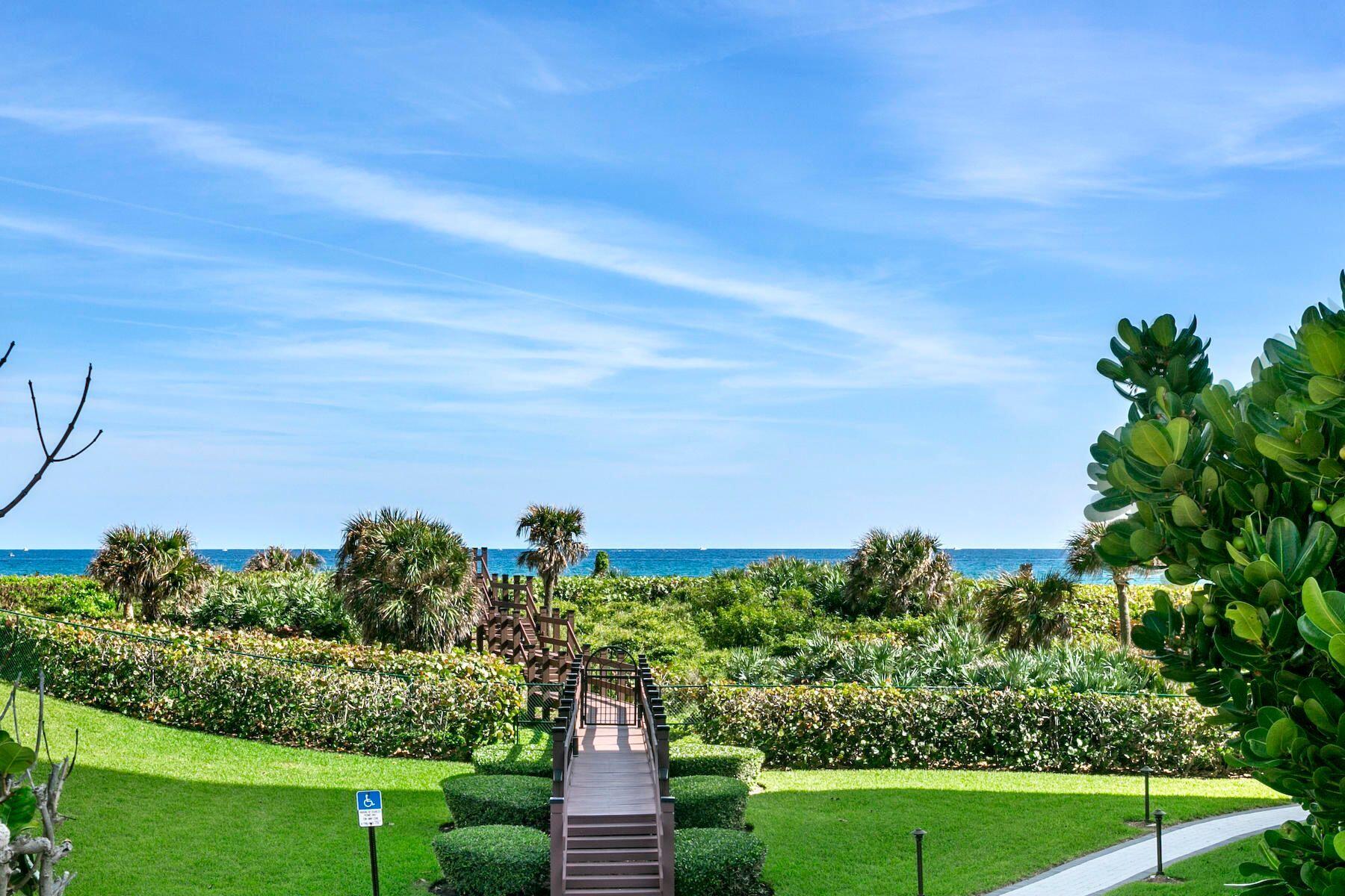 3980 North Ocean Drive, Unit OV1 Riviera Beach, FL 33404 - Photo 72 of 80 Walkway to Private Beach