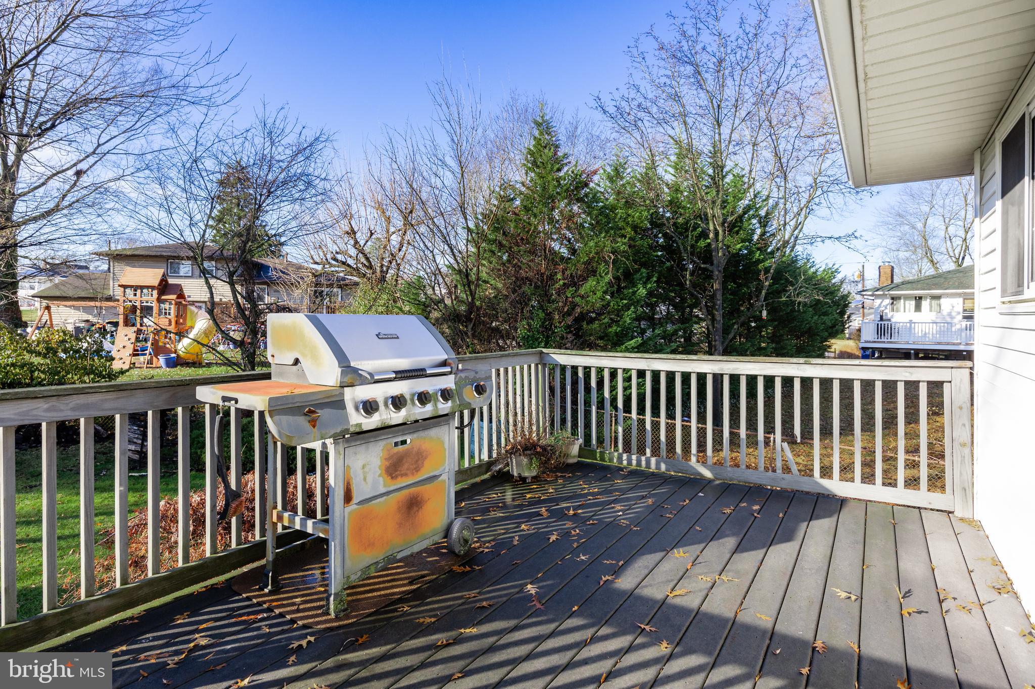 16 Hunter Drive Delran, NJ 08075 - Photo 25 of 29 a view of a deck with a yard