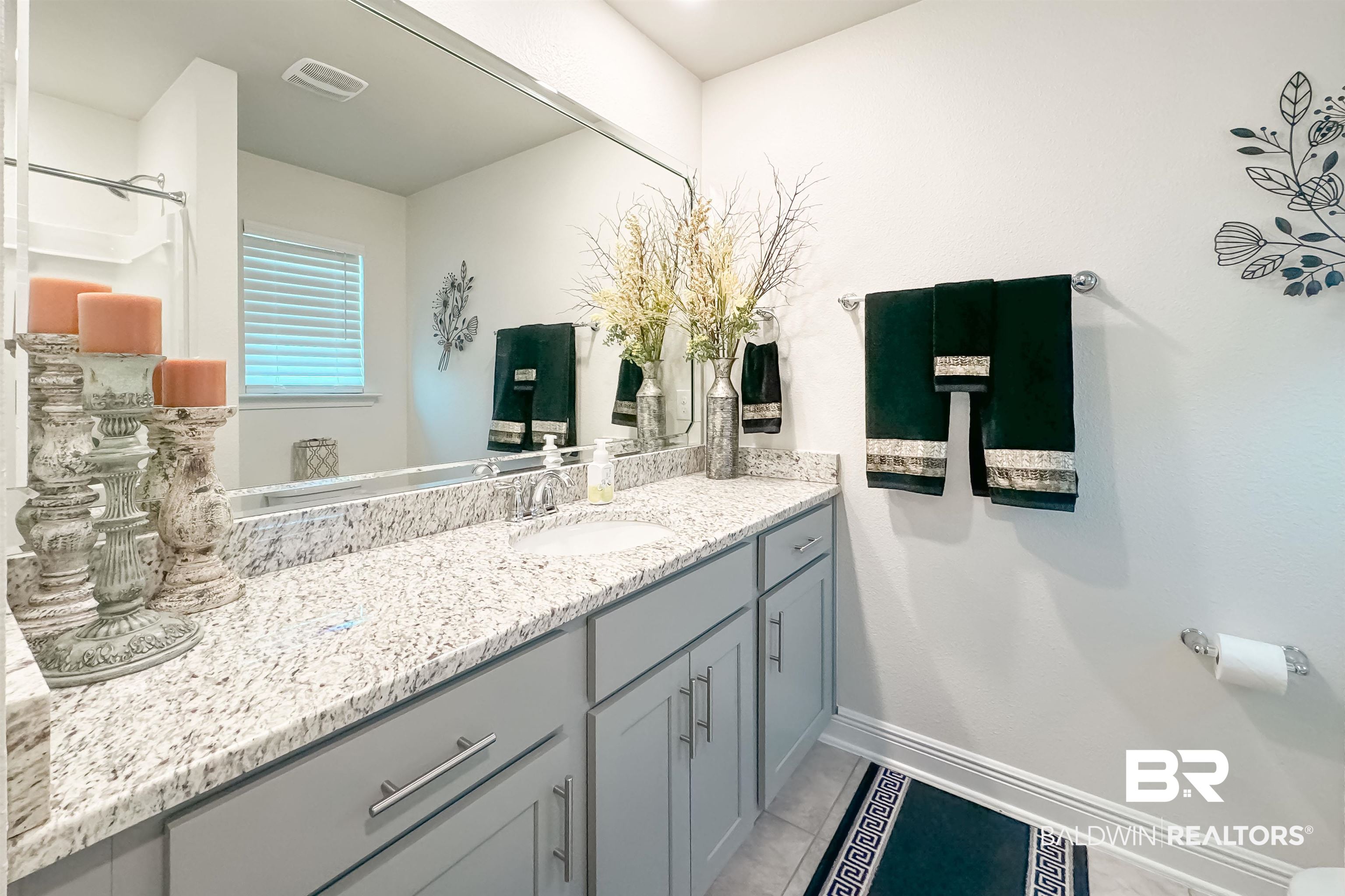 1290 Mako Loop Gulf Shores, AL 36542 - Photo 33 of 50 Bathroom featuring baseboards, visible vents, and vanity