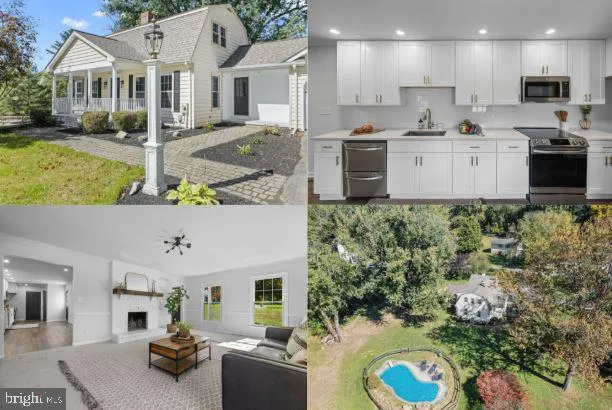 a kitchen with kitchen island granite countertop a sink and counter space