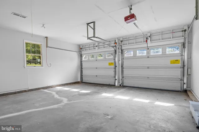 a view of a room with storage