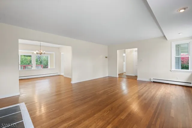 a view of an empty room with window