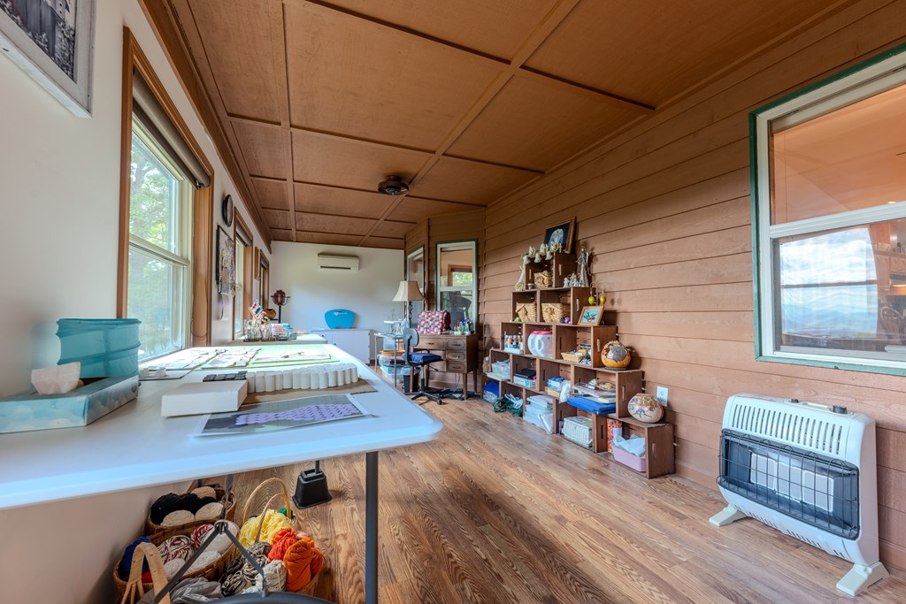 124 Cornerstone Murphy, NC 28906 - Photo 37 of 57 a outdoor living space with furniture and a potted plant