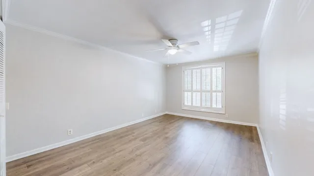 wooden floor in an empty room