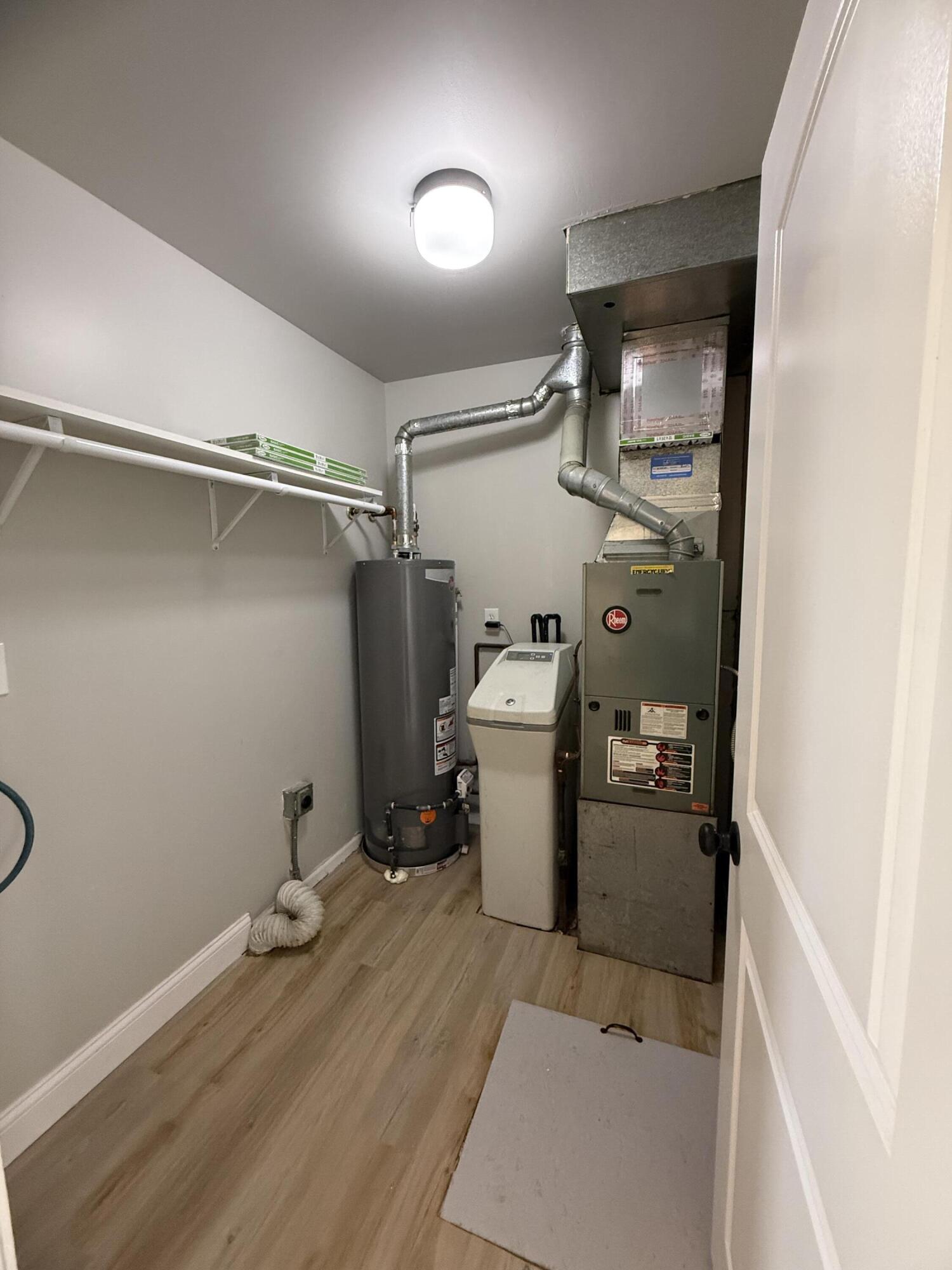 15895 Sherman Street Lowell, IN 46356 - Photo 21 of 36 a view of a storage & utility room with a sink
