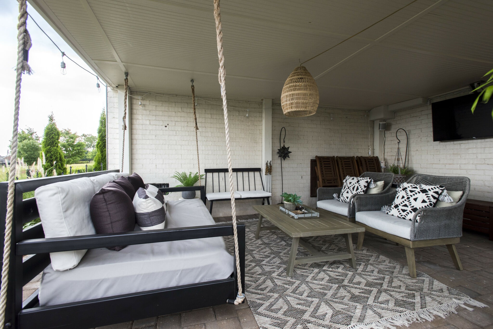 121 Princess Circle Franklin, TN 37064 - Photo 36 of 38 a living room with furniture and a large window