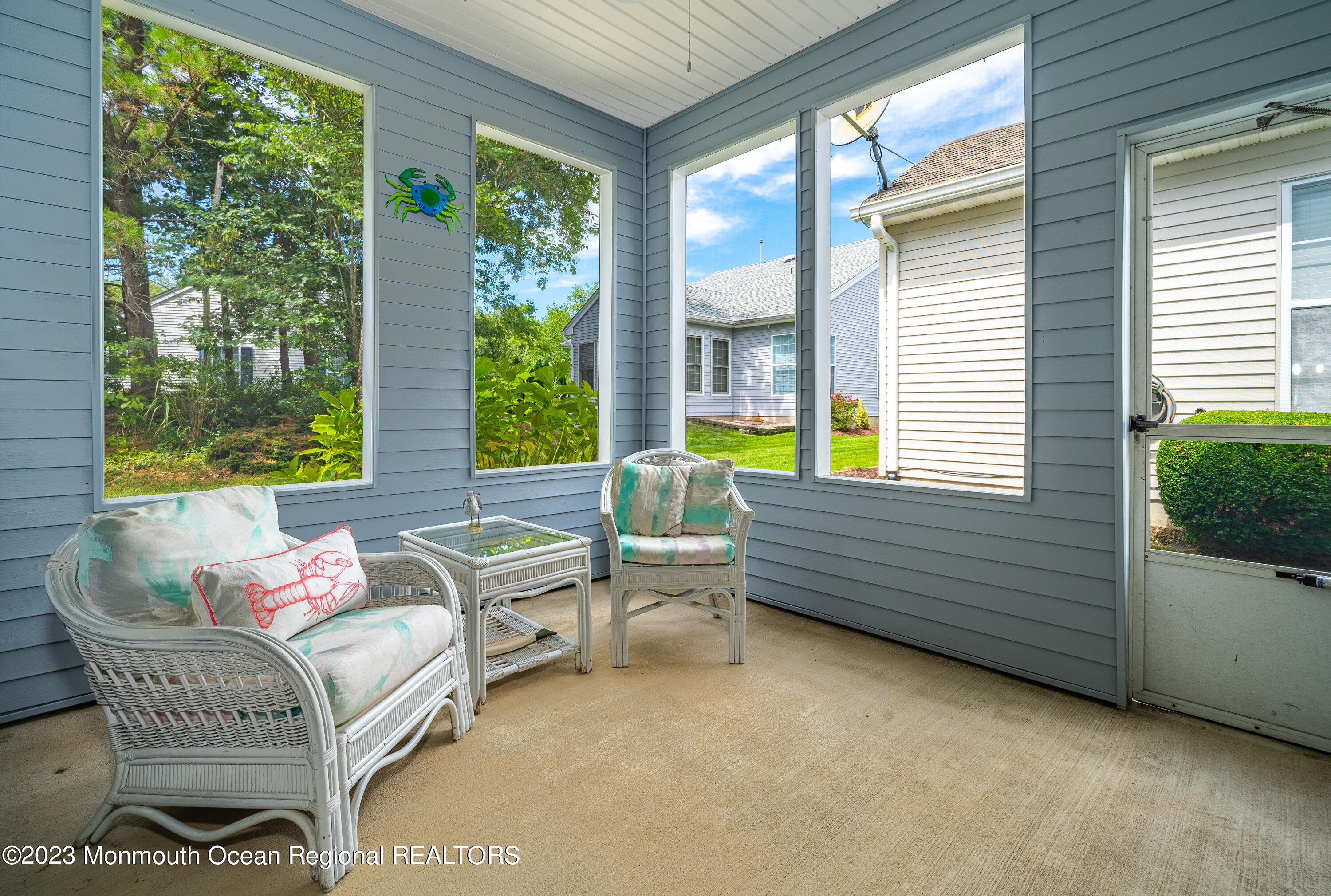 44 Sandpiper Road Barnegat, NJ 08005 - Photo 18 of 27 a balcony with furniture and window
