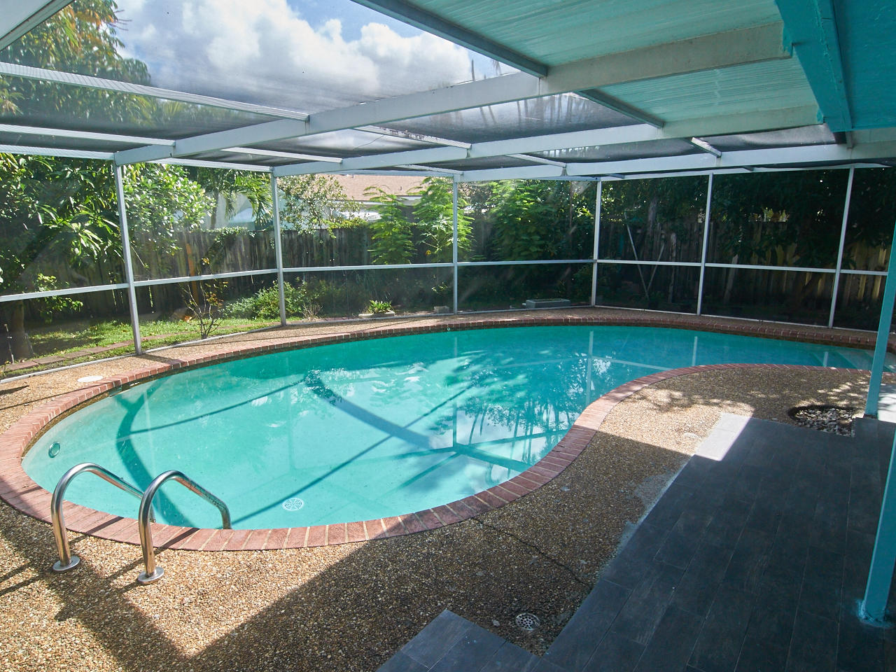 201 Northeast 28th Terrace Boca Raton, FL 33431 - Photo 19 of 36 Screen enclosure