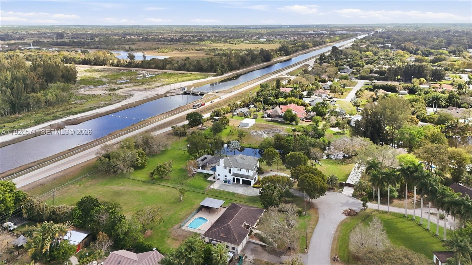 20401 Southwest 48th Place Southwest Ranches, FL 33332 - Photo 47 of 55 an aerial view of a city