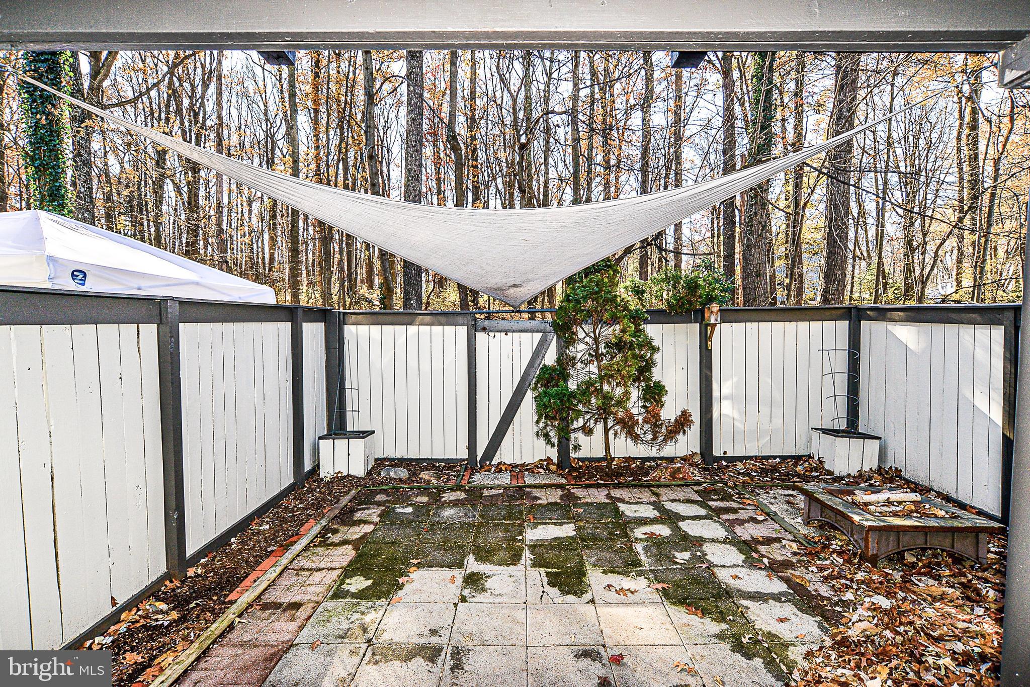 2430 Cloudcroft Square Reston, VA 20191 - Photo 26 of 27 Fully fenced in patio, perfect for a grill & fire!