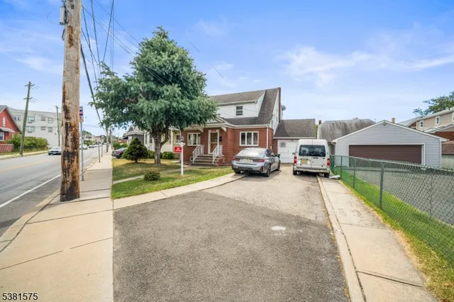a car parked on the side of the road