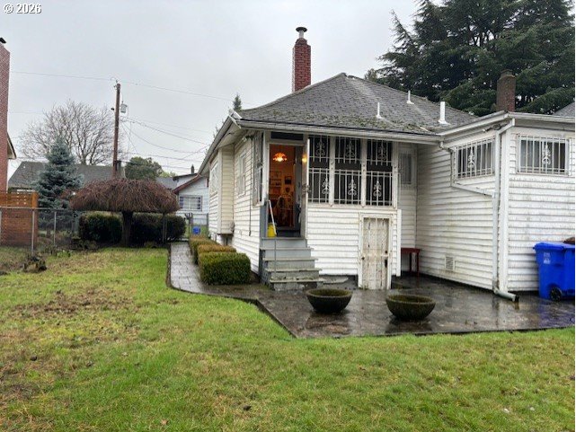 2027 North Webster Street Portland, OR 97217 - Photo 11 of 16 a view of a house with backyard and sitting area