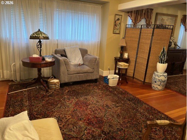 2027 North Webster Street Portland, OR 97217 - Photo 2 of 16 a living room with furniture and a flat screen tv