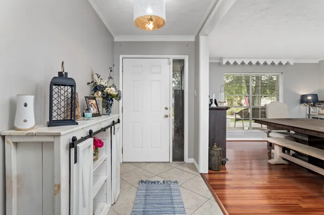 a storage room with washer and dryer