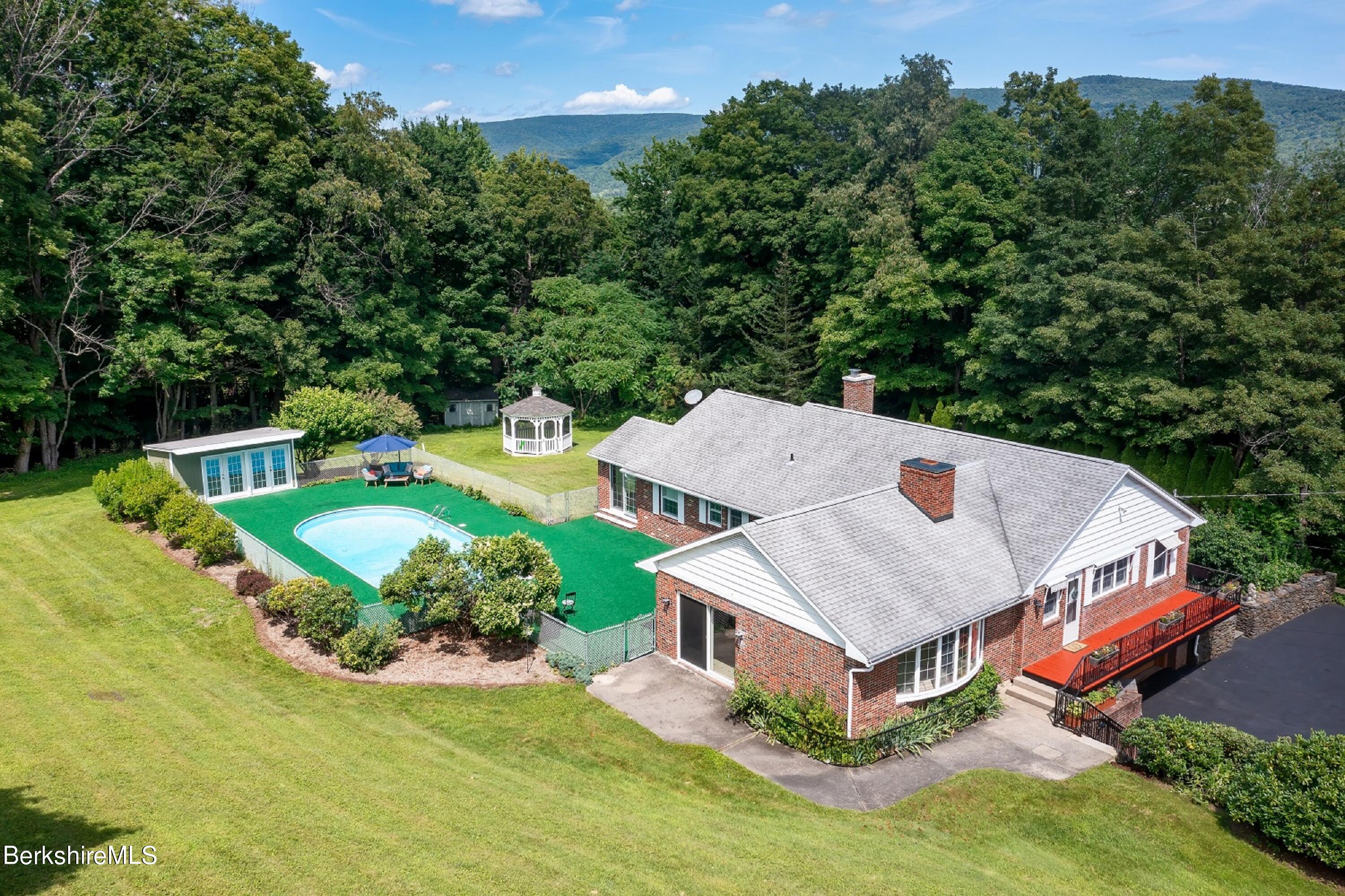 183 W Road Stephentown, NY 12168 - Photo 4 of 49 Aerial property view 15mb