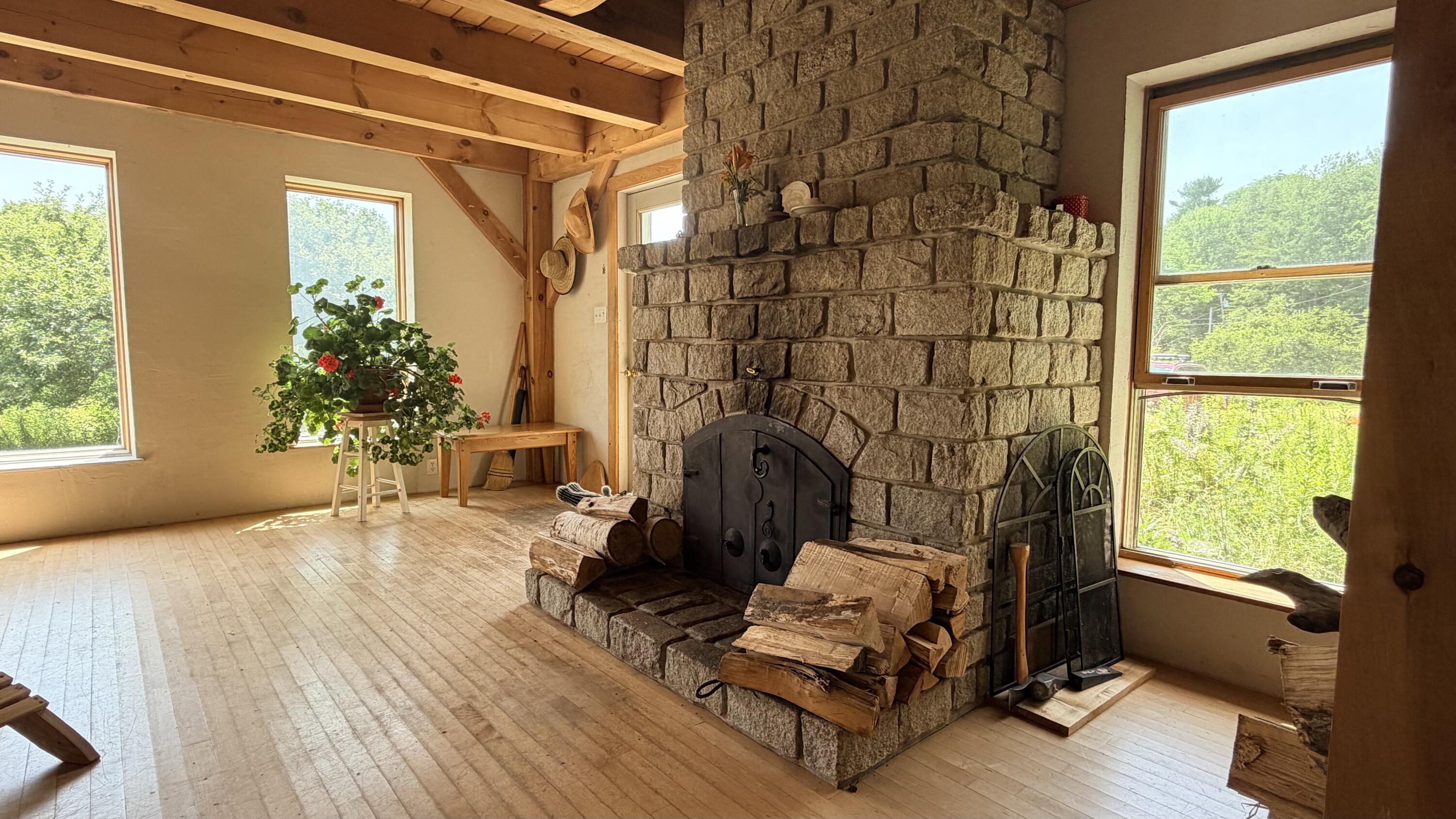 82 Quaker Point Road West Bath, ME 04530 - Photo 16 of 56 Fireplace