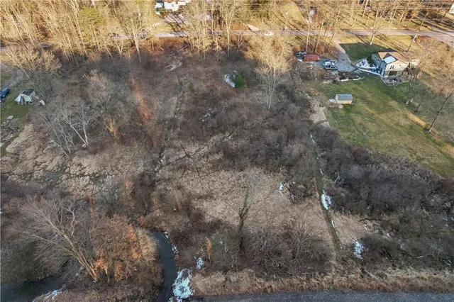 a view of a glass door