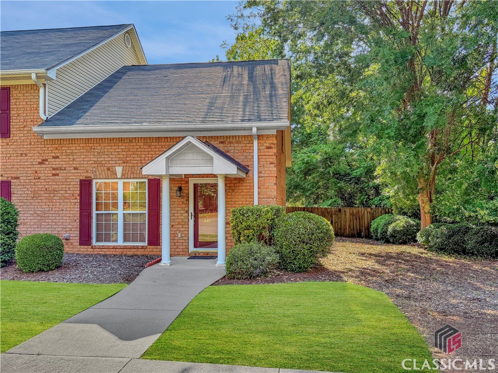 445 Logmont Trace, Unit 17 Athens, GA 30606 - Photo 1 of 28 Townhome End Unit on Cul-de-sac of West Athens
