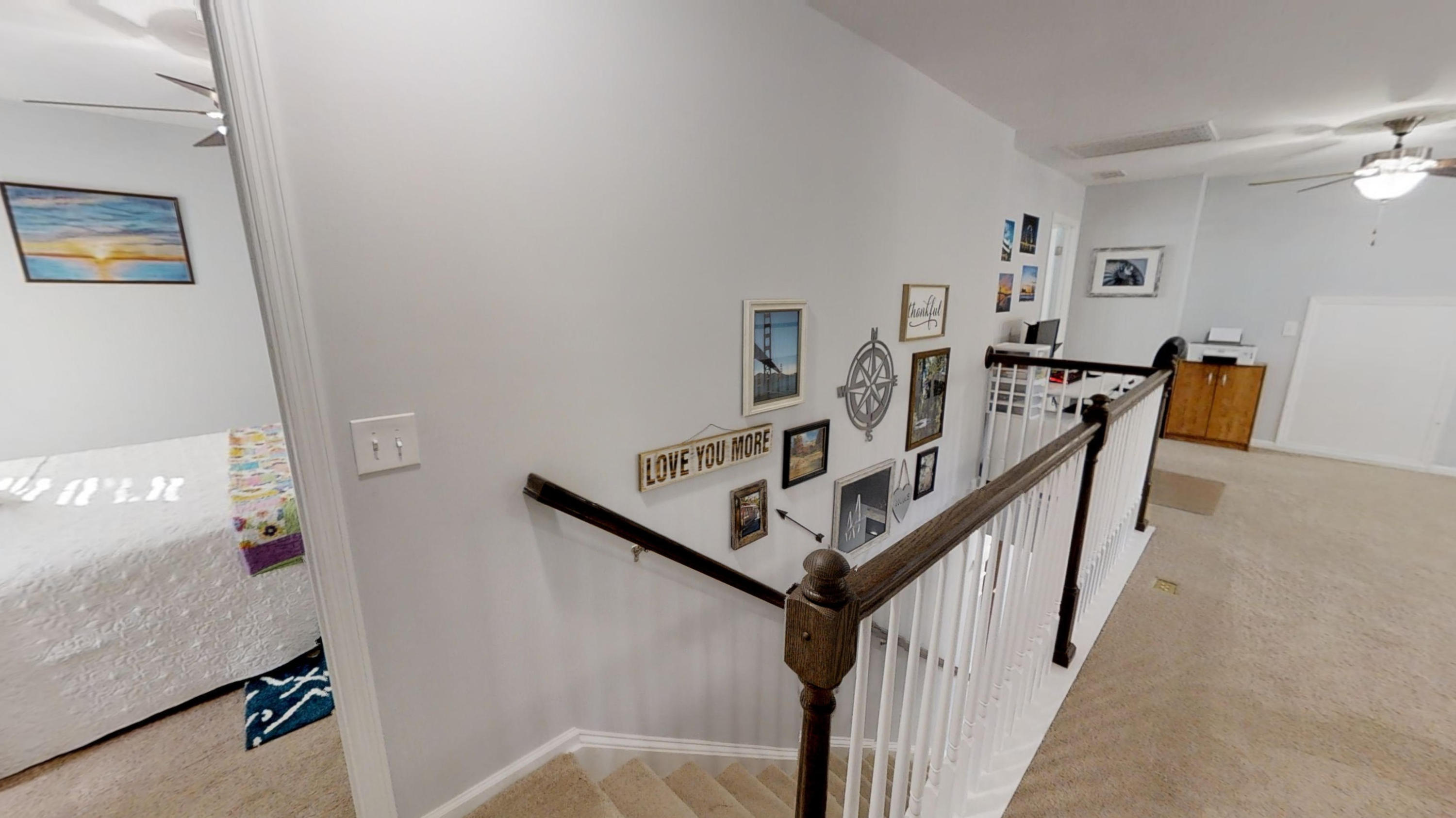 8017 Mckayla Road Summerville, SC 29483 - Photo 26 of 51 Stairway to 2nd Fl