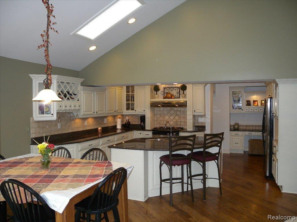 Kitchen with eating space