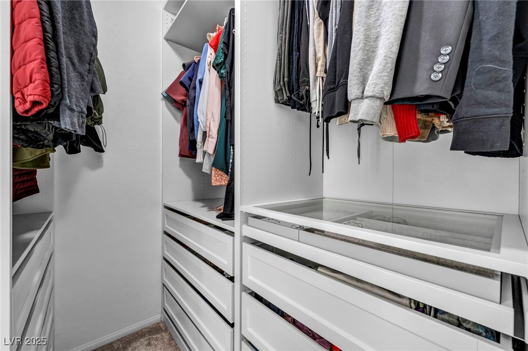 854 Earth Luster Road Las Vegas, NV 89178 - Photo 49 of 65 Spacious closet featuring carpet floors