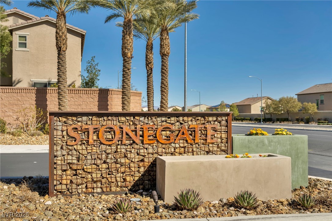 854 Earth Luster Road Las Vegas, NV 89178 - Photo 64 of 65 View of community sign