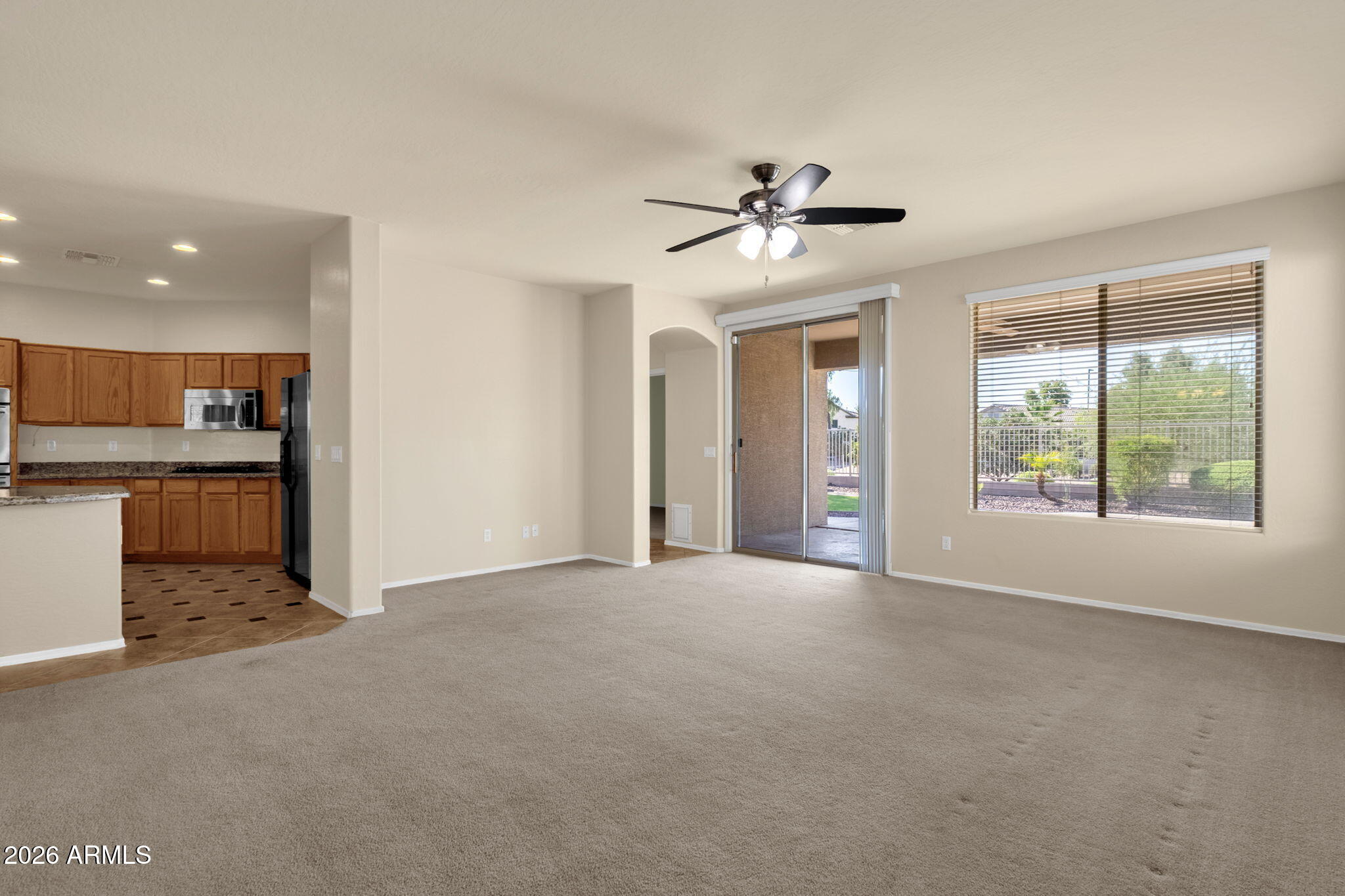 3334 East Hopkins Road Gilbert, AZ 85295 - Photo 30 of 61 Great Room with hallway to Primary Suite