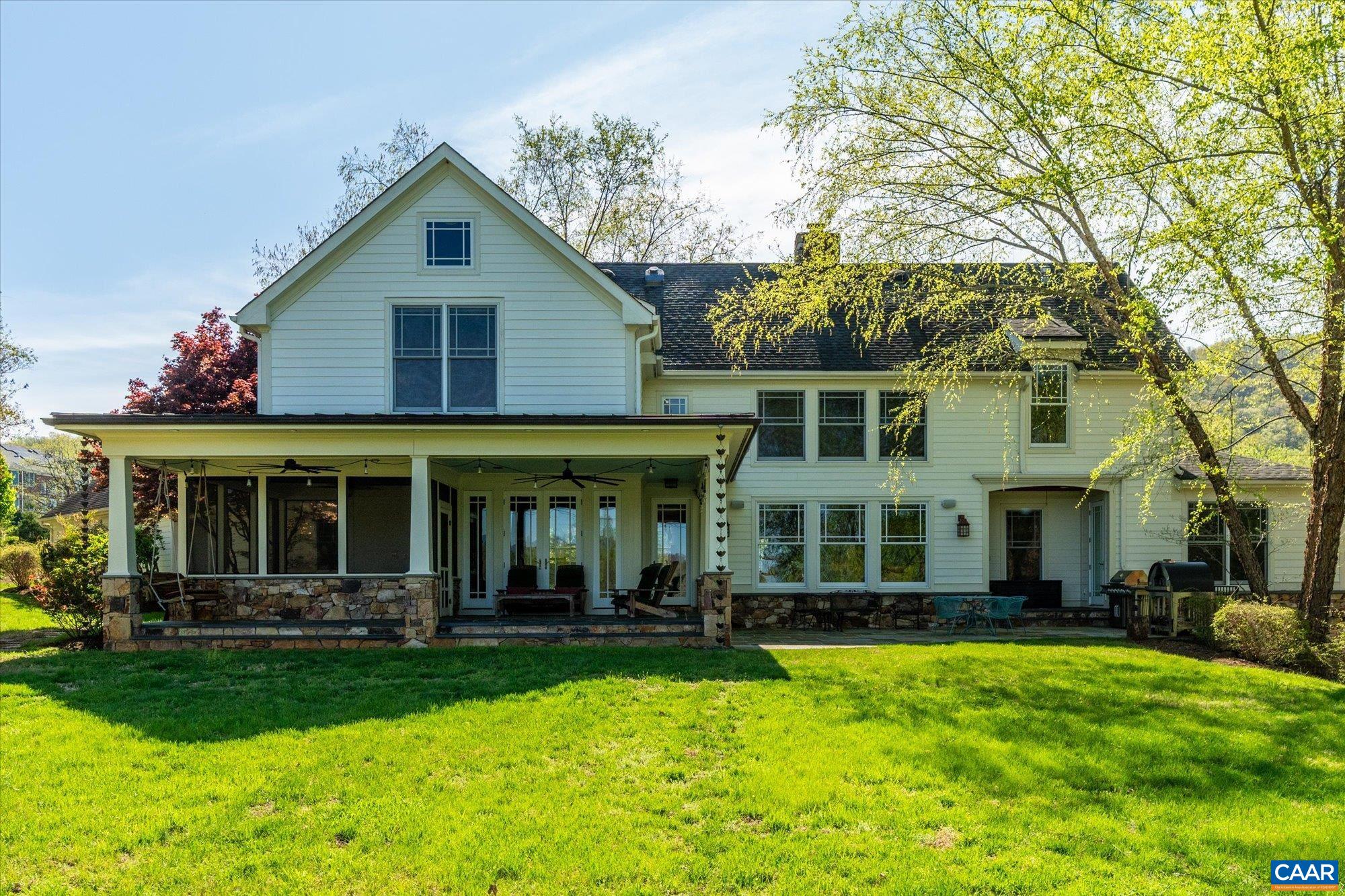3135 Rocks Farm Court Charlottesville, VA 22903 - Photo 56 of 75 front view of a house with a yard