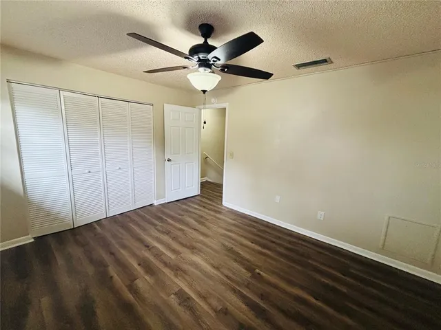 wooden floor in an empty room
