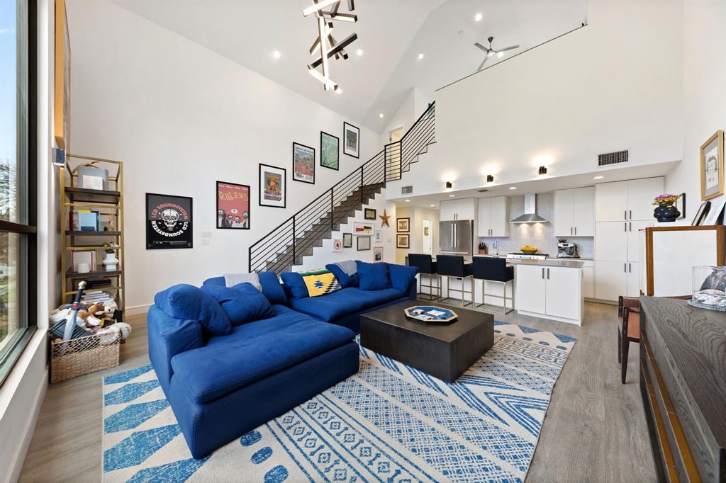 3880 Munger Avenue, Unit 2 Dallas, TX 75204 - Photo 14 of 29 a living room with furniture and a rug
