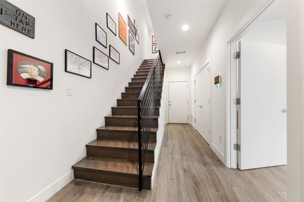 3880 Munger Avenue, Unit 2 Dallas, TX 75204 - Photo 3 of 29 a view of an entryway with wooden floor