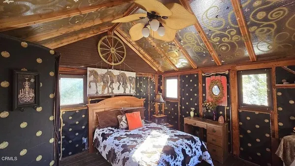 a room with gym equipment