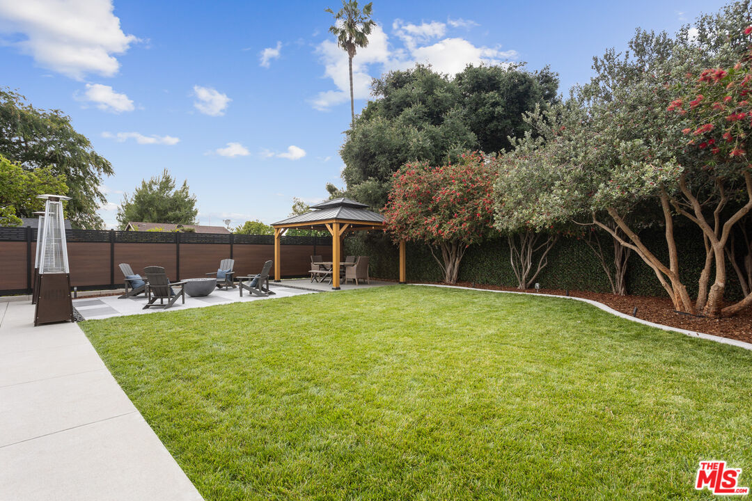 393 Allendale Road Pasadena, CA 91106 - Photo 53 of 75 a swimming pool with outdoor seating and yard