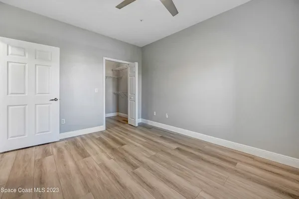 wooden floor in an empty room