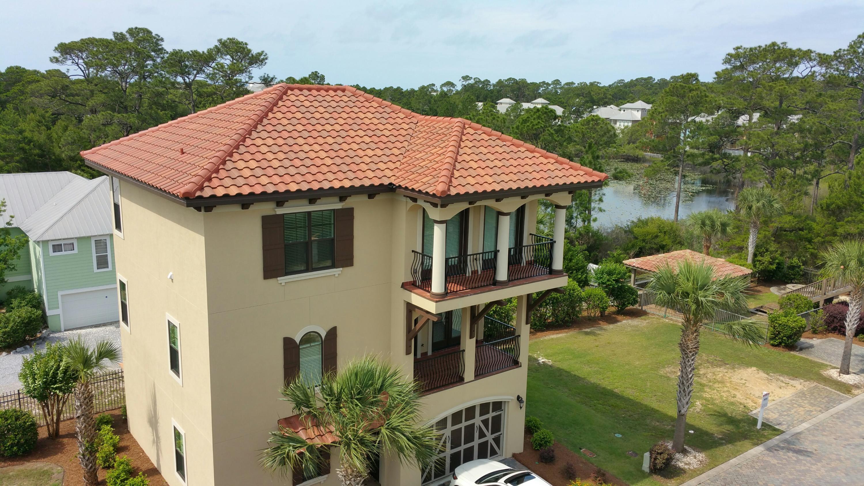 Lot 5 Starview Santa Rosa Beach Santa Rosa Beach, FL 32459 - Photo 6 of 7 an aerial view of a house