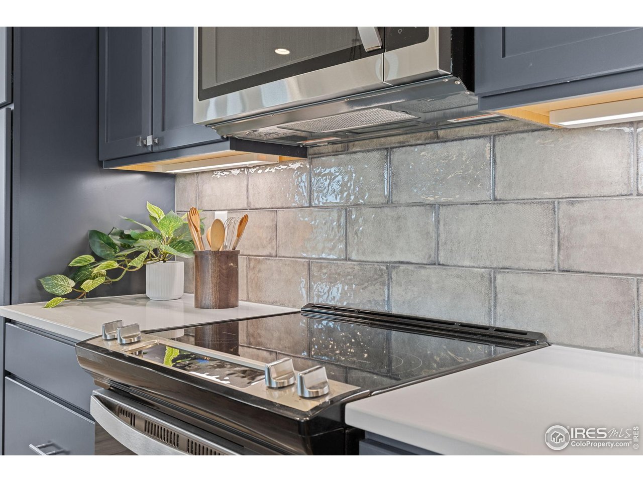 217 57th Avenue Greeley, CO 80634 - Photo 12 of 35 a close view of sink and microwave