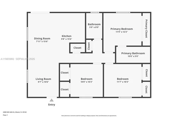$3,650 | 2492 Southwest 44th Street, Unit 2492, Miami, FL 33185