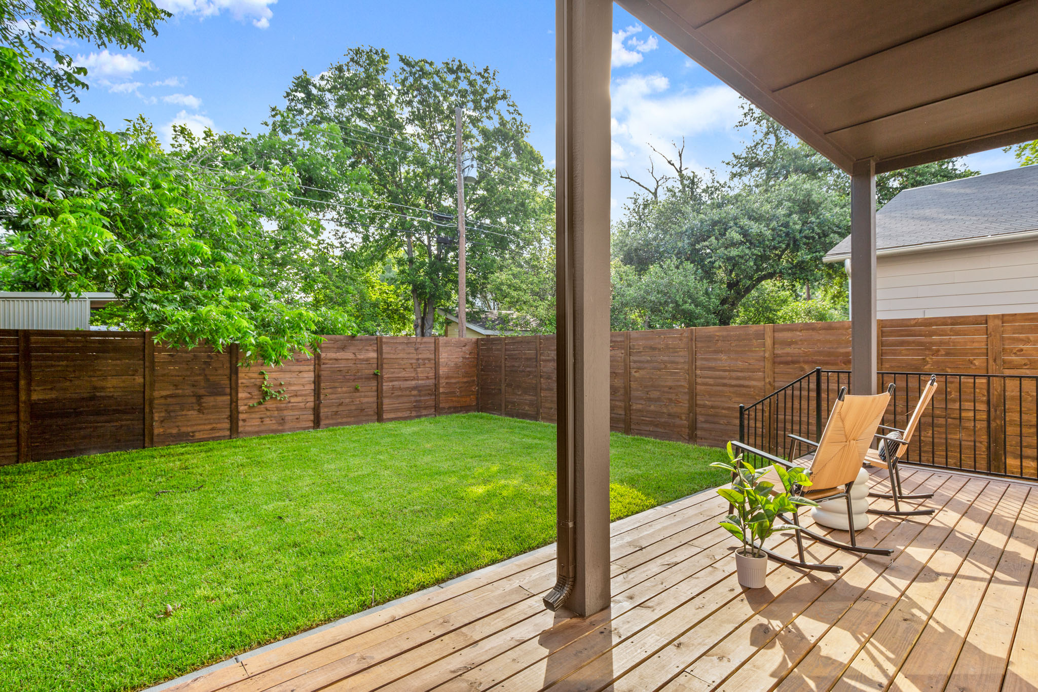 1912 Madison Avenue Austin, TX 78757 - Photo 15 of 17 Wooden deck featuring a fenced backyard