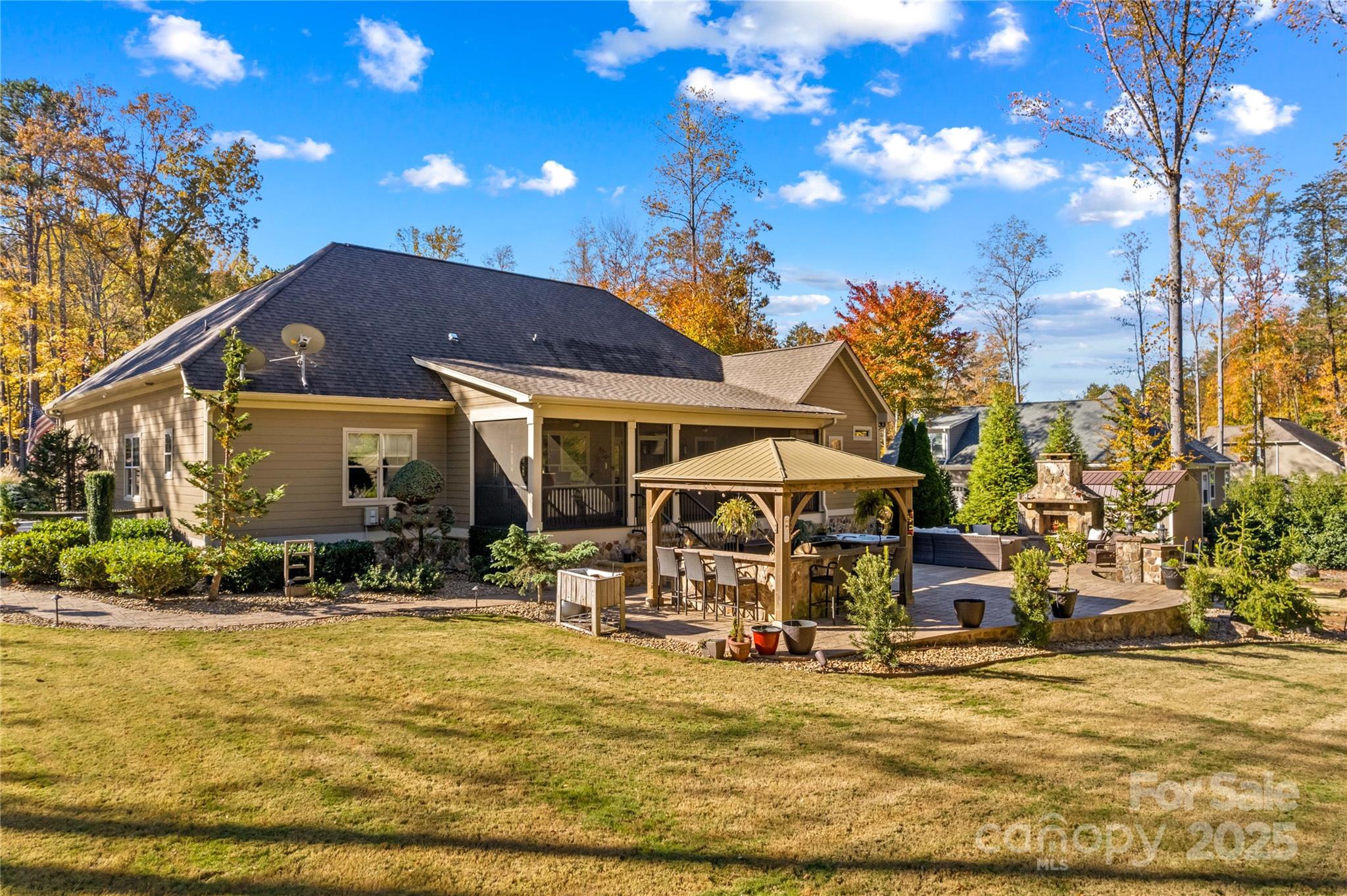 8612 Amandine Way Terrell, NC 28682 - Photo 33 of 48 a view of a house with a patio