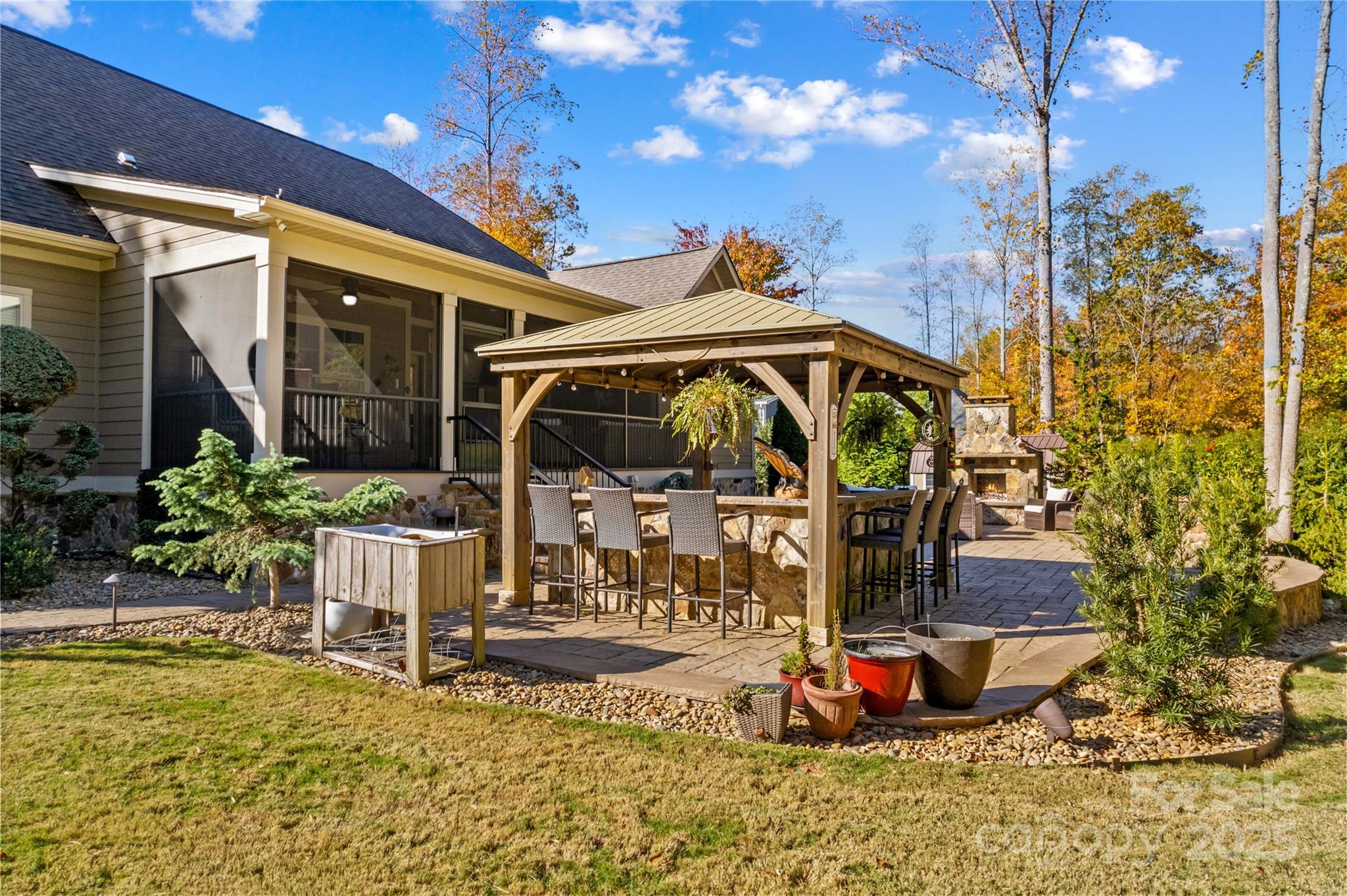 8612 Amandine Way Terrell, NC 28682 - Photo 34 of 48 a view of swimming pool with an outdoor seating