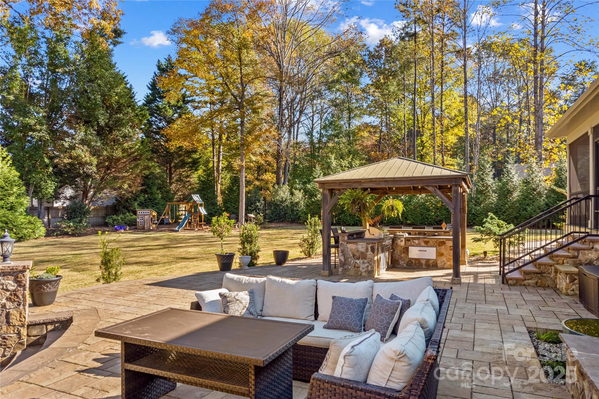 8612 Amandine Way Terrell, NC 28682 - Photo 38 of 48 a view of a swimming pool with a patio