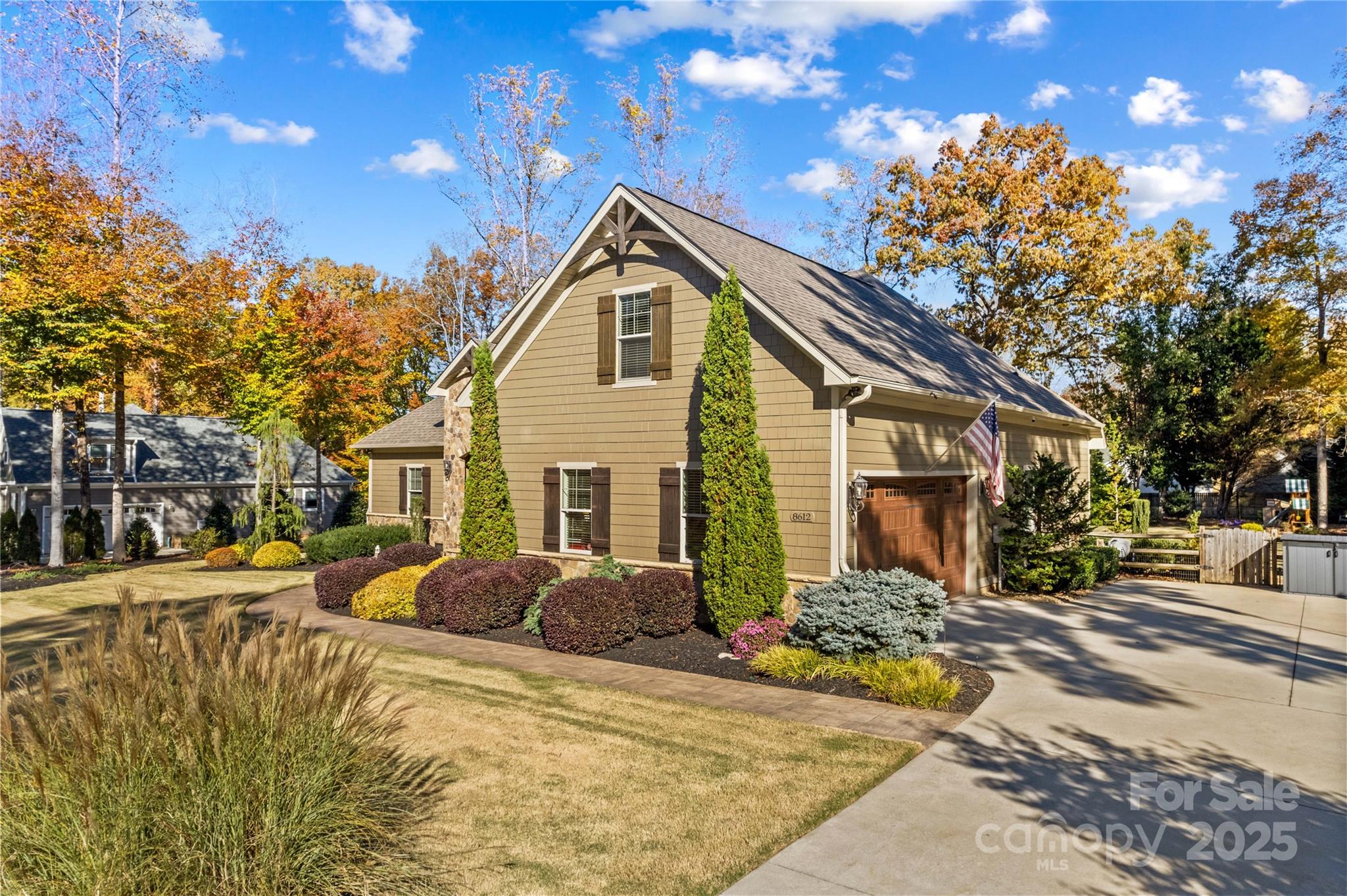 8612 Amandine Way Terrell, NC 28682 - Photo 44 of 48 a front view of a house with a yard