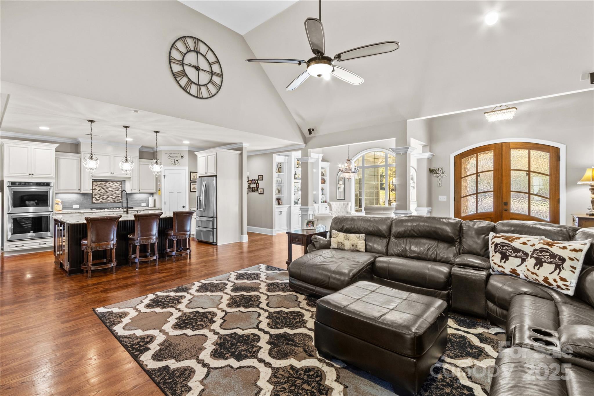 8612 Amandine Way Terrell, NC 28682 - Photo 10 of 48 a living room with furniture and wooden floor
