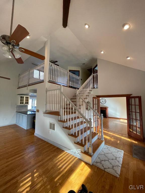 1377 Mill Road Bangor, PA 18013 - Photo 14 of 34 Living Room view...looking at toward the stairwell