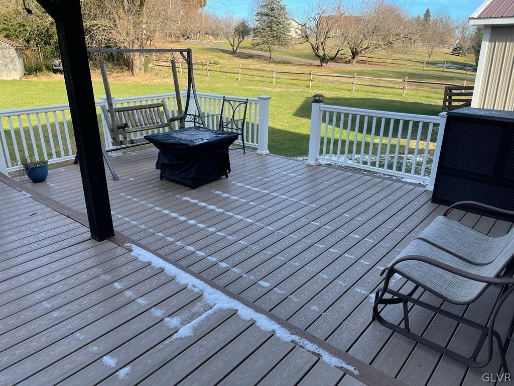 1377 Mill Road Bangor, PA 18013 - Photo 9 of 34 Second step down deck!
